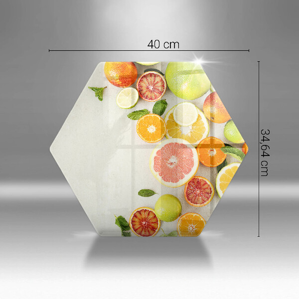 Chopping board Fruits citruses