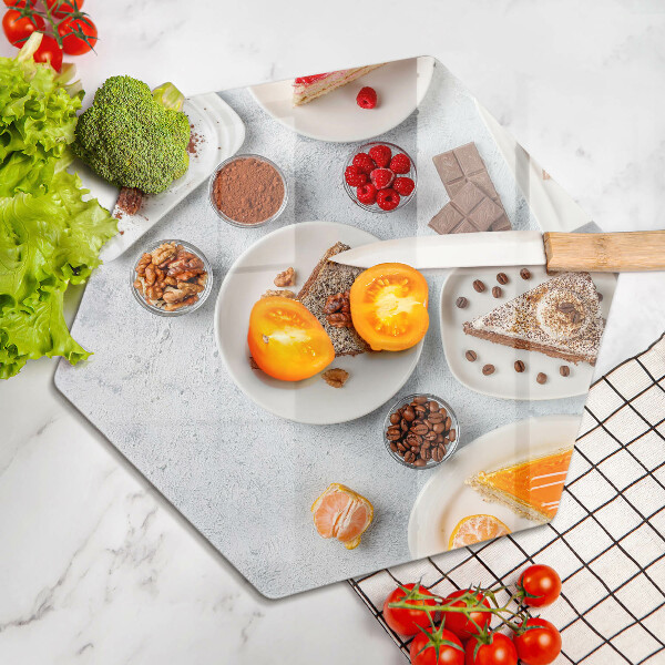 Chopping board Cake sweets