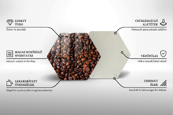 Chopping board Coffee beans