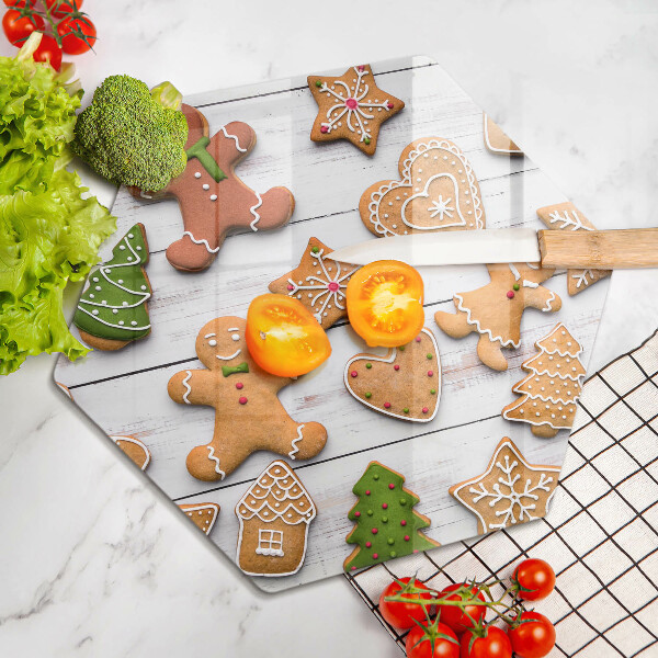 Chopping board Christmas gingerbread