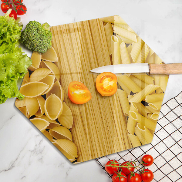 Glass kitchen board Pasta