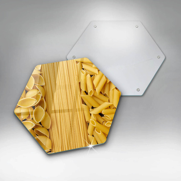 Glass kitchen board Pasta