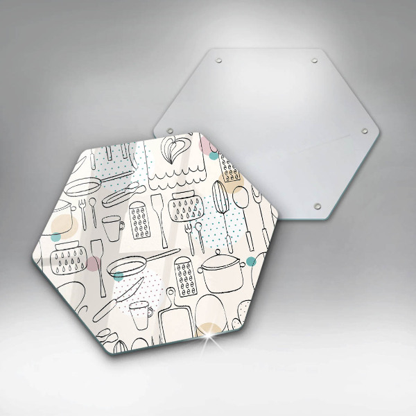 Glass kitchen board Kitchen accessories