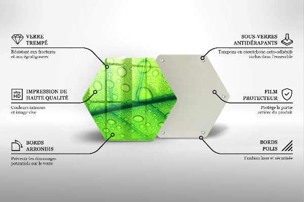 Glass kitchen board Leaf closer