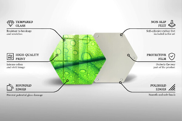 Glass kitchen board Leaf closer