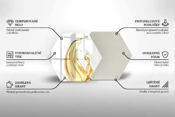 Glass kitchen board Olive oil