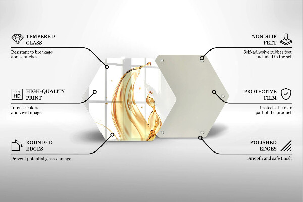 Glass kitchen board Olive oil