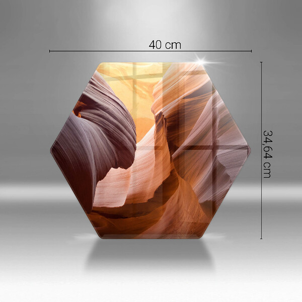 Glass kitchen board Grand Canyon