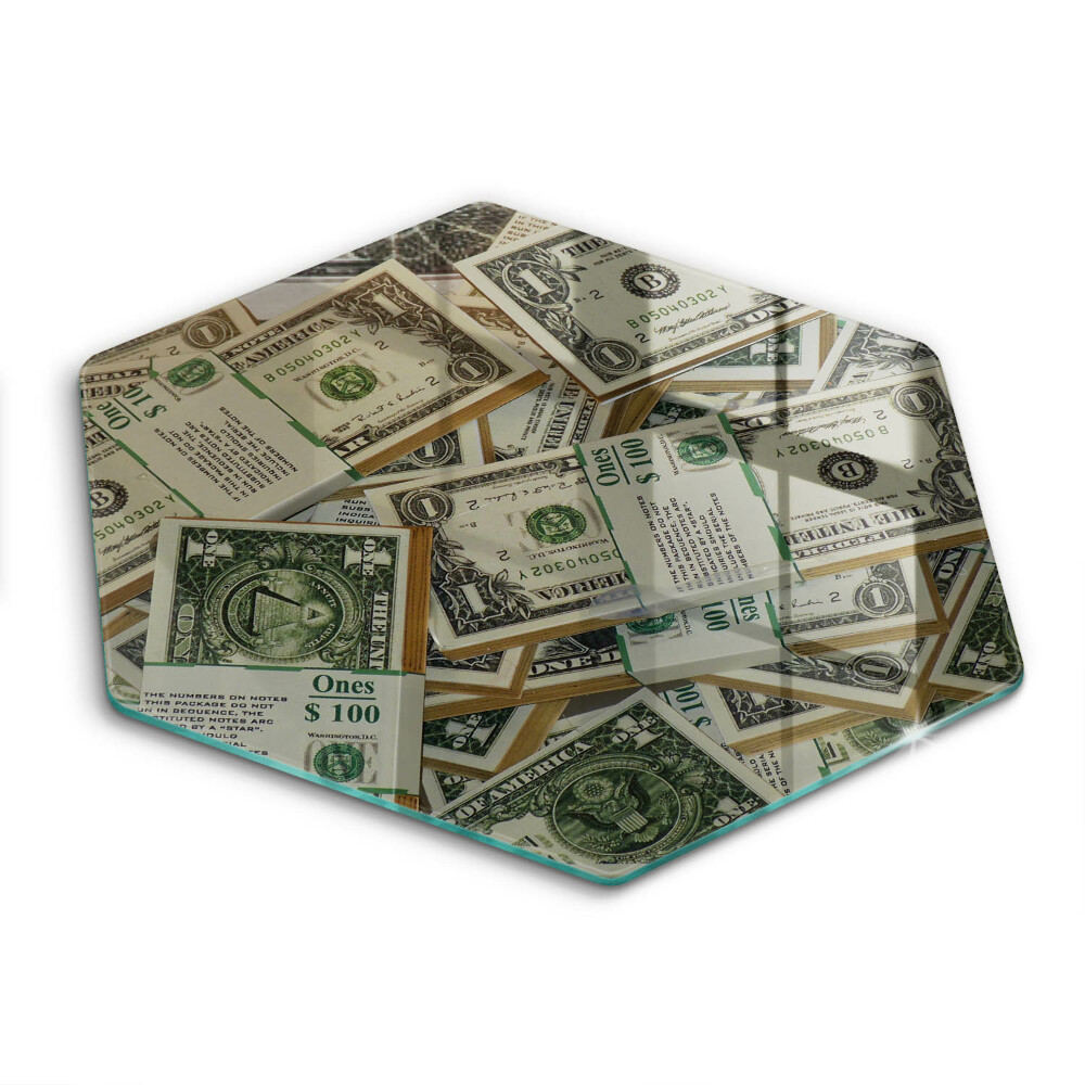 Glass kitchen board Dollars