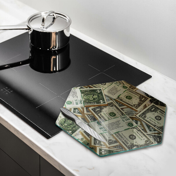 Glass kitchen board Dollars