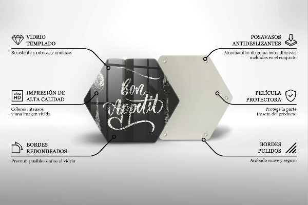 Chopping board The inscription Bon Appetit