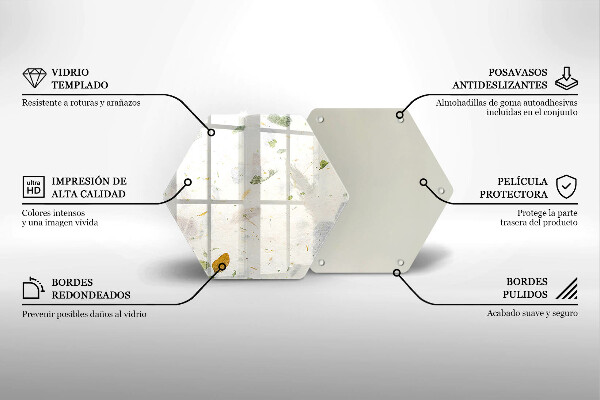 Chopping board Falling leaves