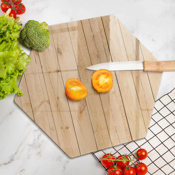 Chopping board glass Delicate wooden boards