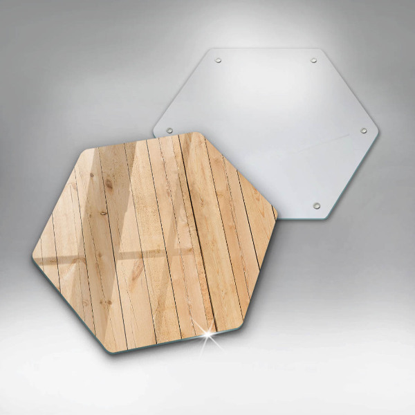 Chopping board glass Delicate wooden boards