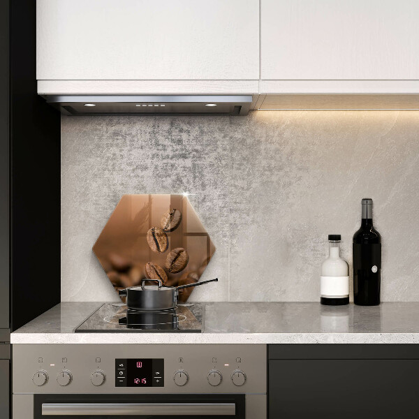 Chopping board glass Coffee beans