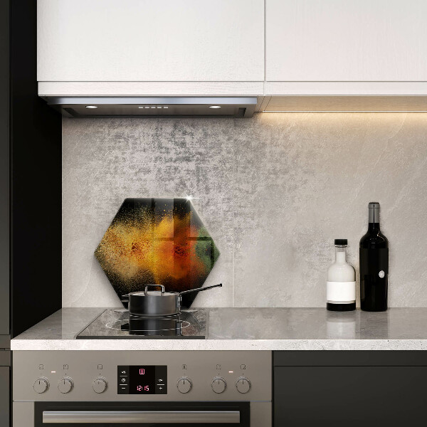 Chopping board Colorful spices