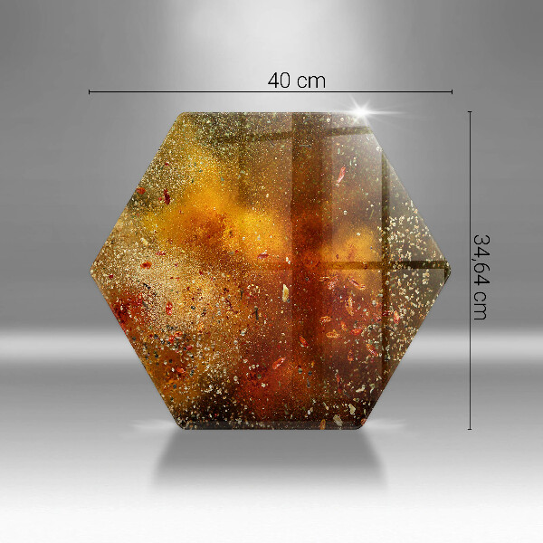 Chopping board Colorful spices