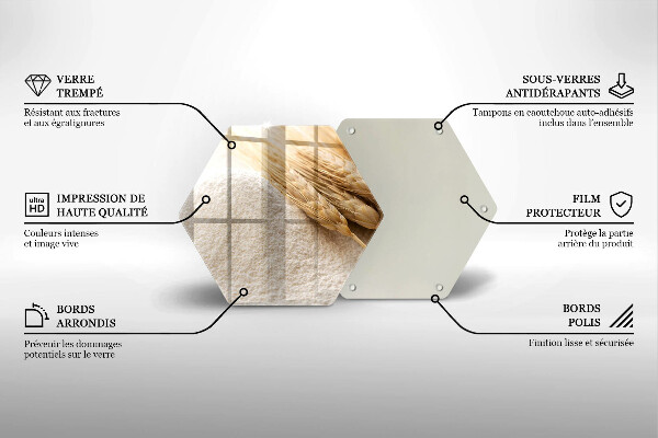Chopping board Flour and cereals