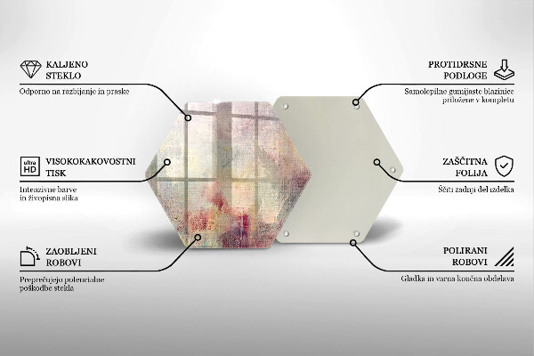 Kitchen worktop protector Background of paint texture