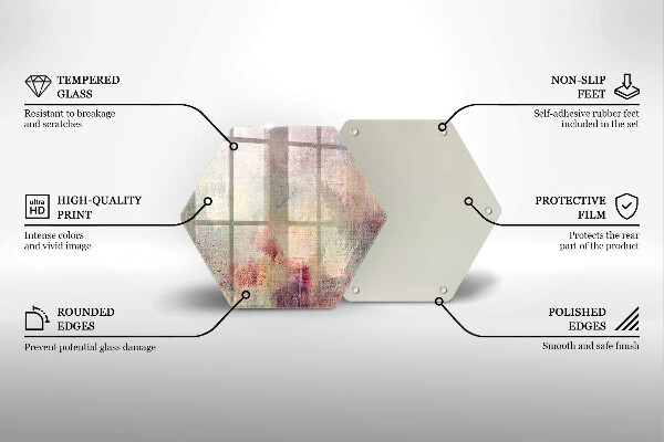 Kitchen worktop protector Background of paint texture