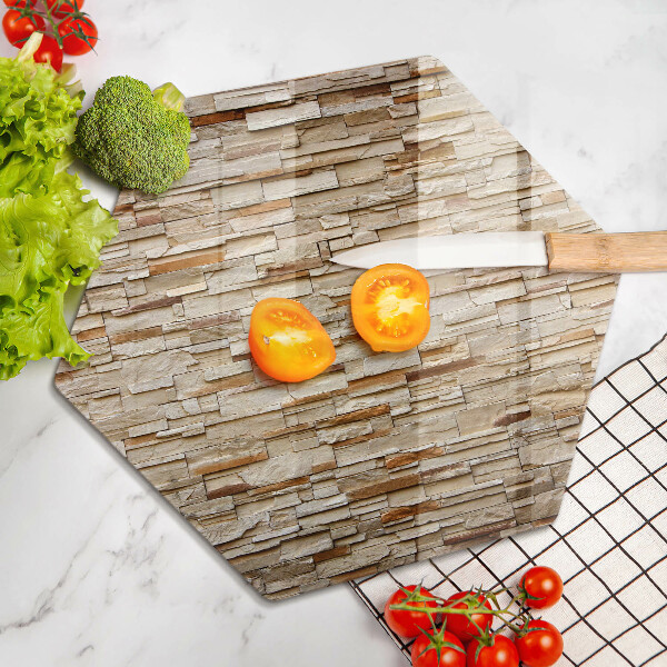 Chopping board Decorative texture stones