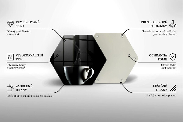 Chopping board A cup of tea