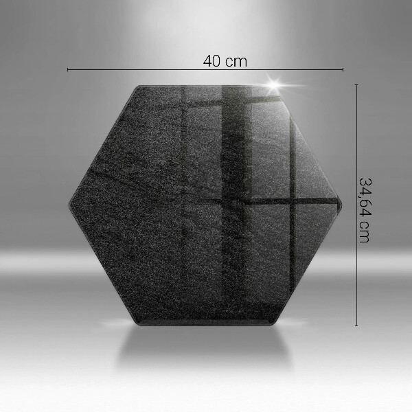 Chopping board glass Rock texture