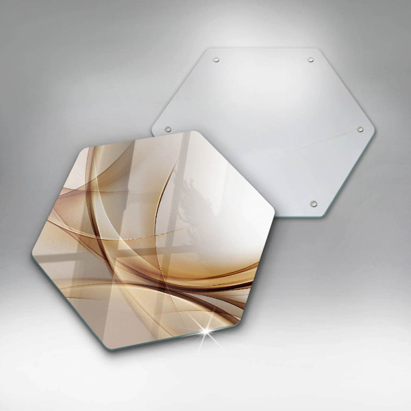 Kitchen worktop protector Abstraction shapes