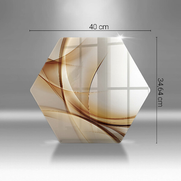 Kitchen worktop protector Abstraction shapes