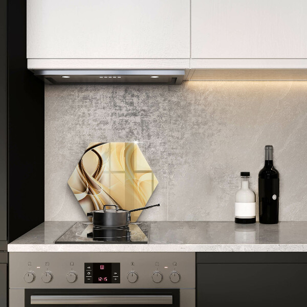 Kitchen worktop protector Abstraction of smoke