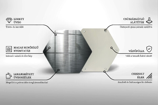 Chopping board Metal texture