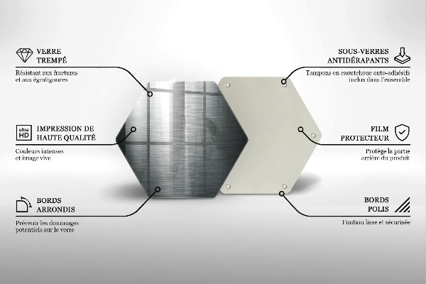 Chopping board Metal texture