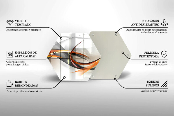 Kitchen worktop protector Modern shapes