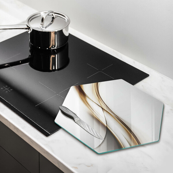 Kitchen worktop protector Mild abstraction lines