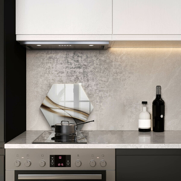 Kitchen worktop protector Mild abstraction lines