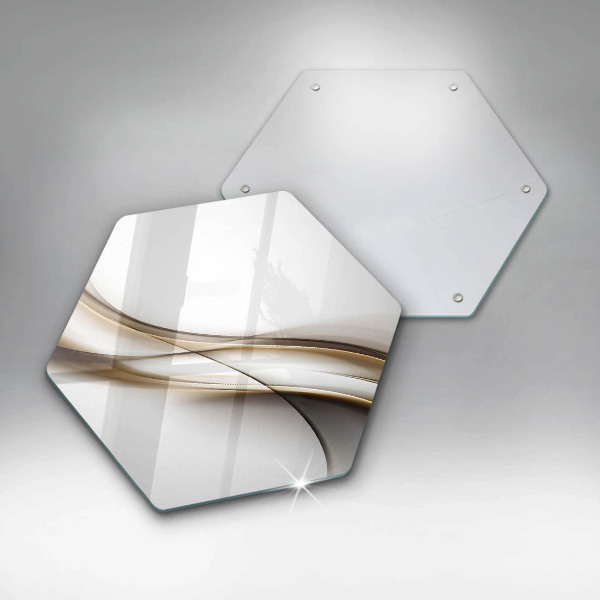 Kitchen worktop protector Mild abstraction lines