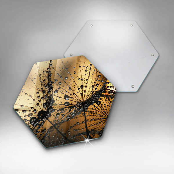 Cutting board Rosa and dandelions