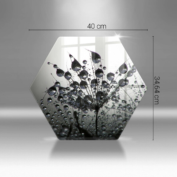 Cutting board Dandelions and dew