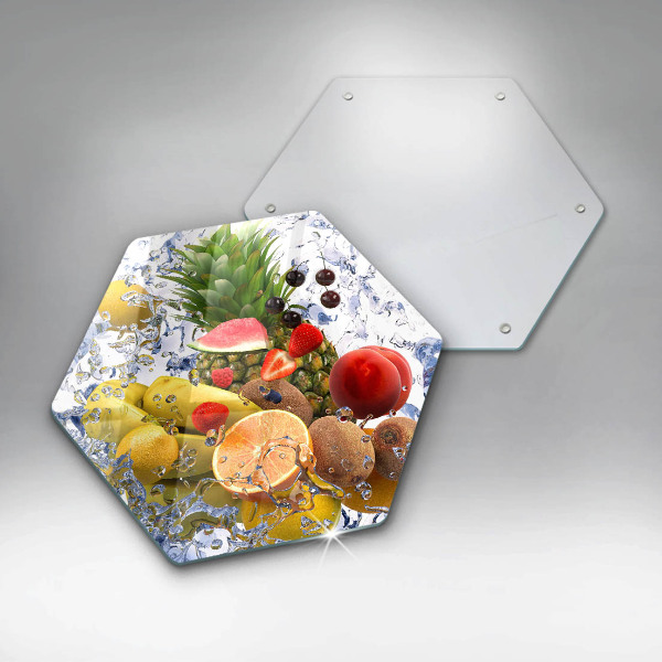 Kitchen worktop protector Juicy fruit and water