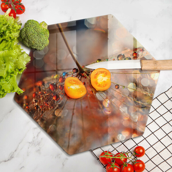 Kitchen worktop protector Wet dandelion