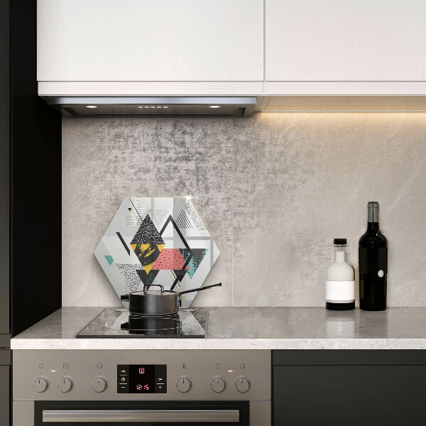 Kitchen worktop protector Abstraction of the triangle