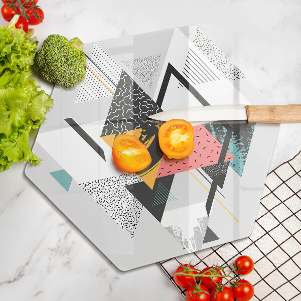 Kitchen worktop protector Abstraction of the triangle