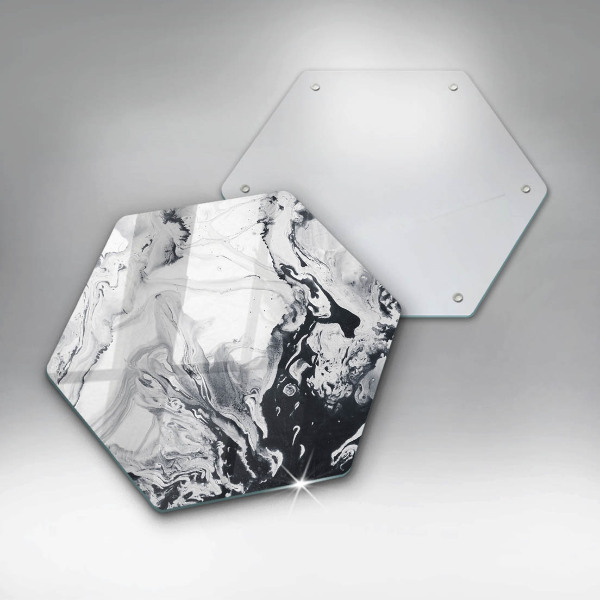 Kitchen worktop protector Ink abstraction