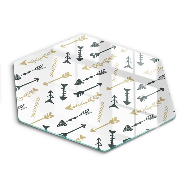 Kitchen worktop protector Boho arrow pattern