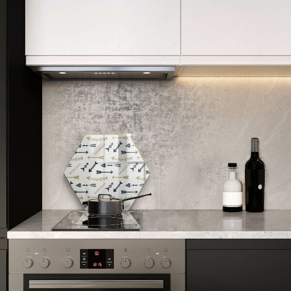 Kitchen worktop protector Boho arrow pattern
