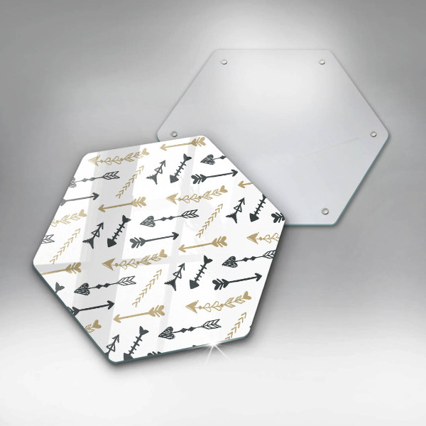 Kitchen worktop protector Boho arrow pattern