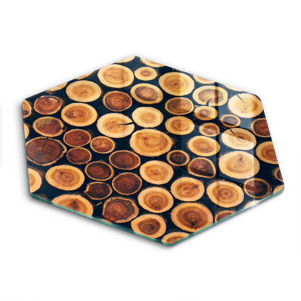 Kitchen worktop protector Wooden stumps of trees