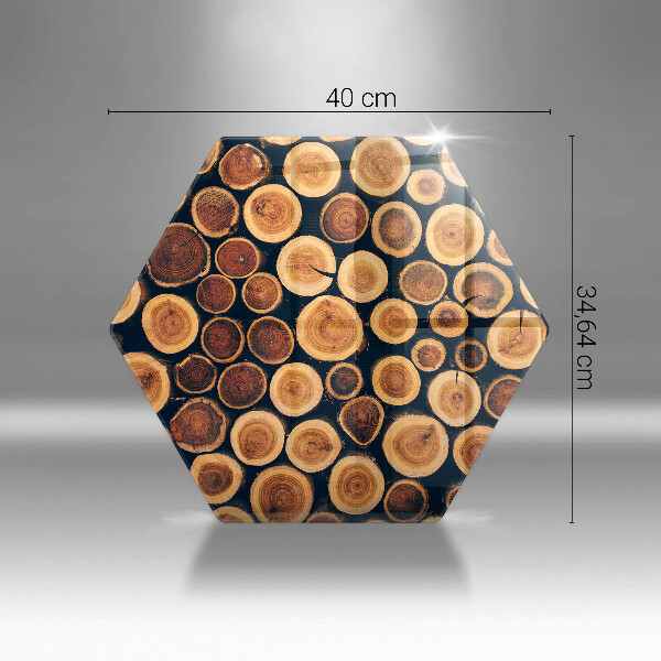 Kitchen worktop protector Wooden stumps of trees