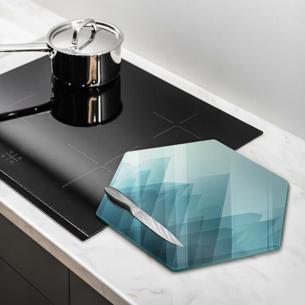 Kitchen worktop protector Abstract mountains