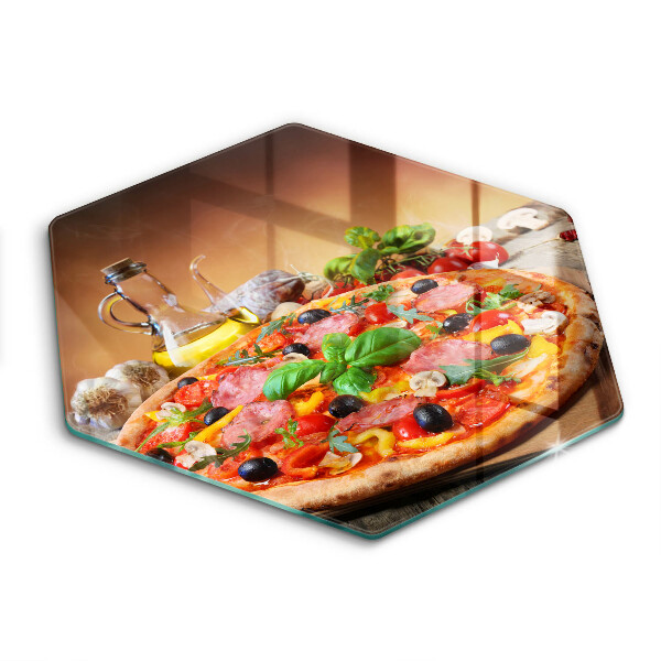 Kitchen worktop protector Italian pizza